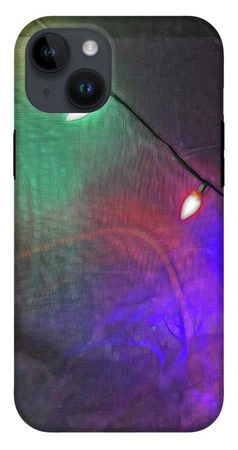 Christmas Lights Screen Dance - Phone Case