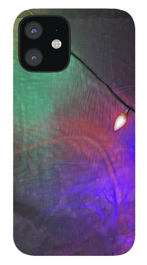 Christmas Lights Screen Dance - Phone Case