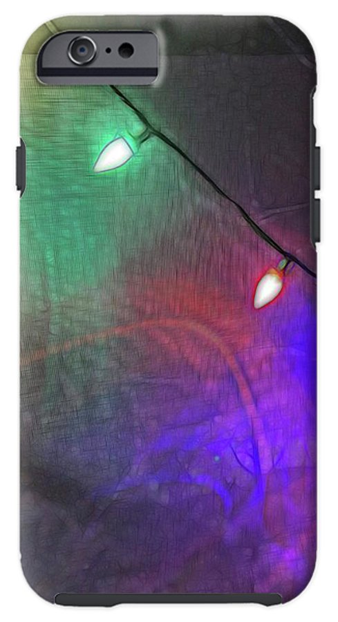 Christmas Lights Screen Dance - Phone Case