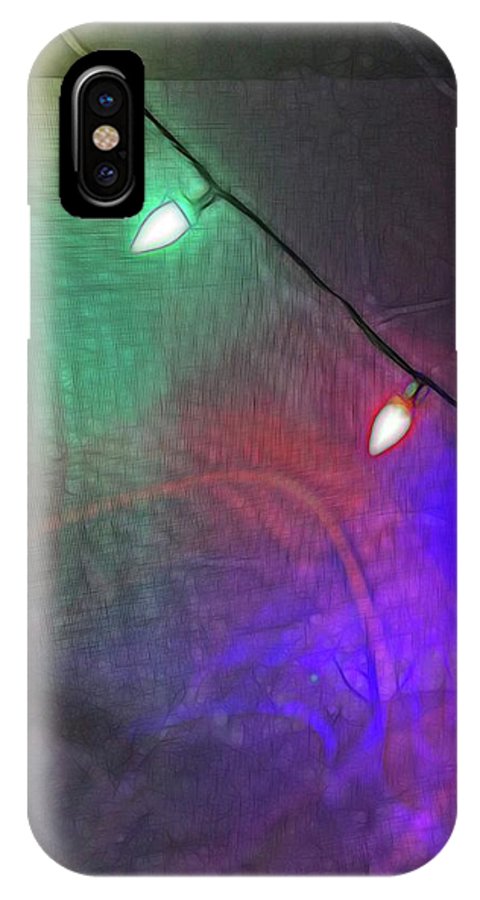 Christmas Lights Screen Dance - Phone Case