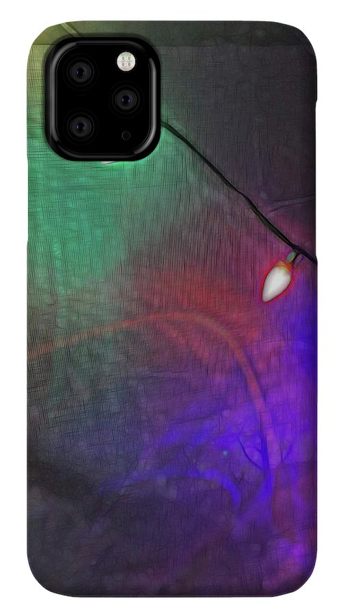 Christmas Lights Screen Dance - Phone Case