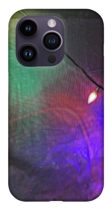 Christmas Lights Screen Dance - Phone Case
