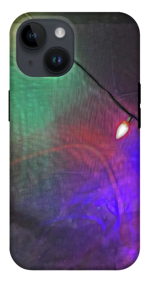 Christmas Lights Screen Dance - Phone Case