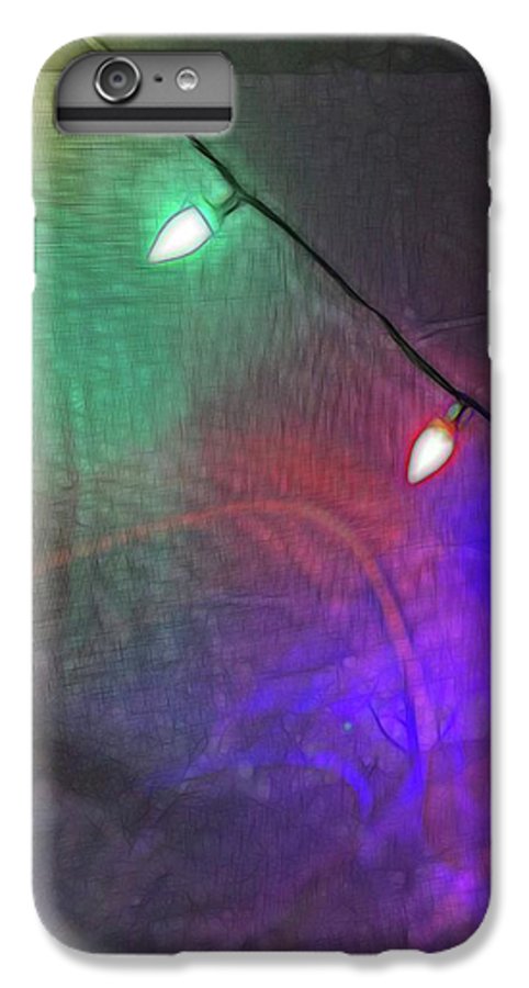 Christmas Lights Screen Dance - Phone Case