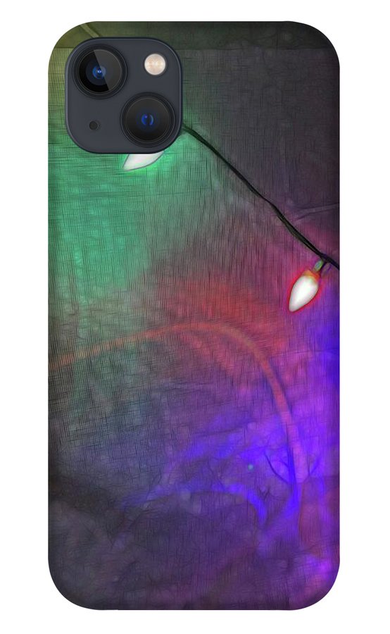 Christmas Lights Screen Dance - Phone Case