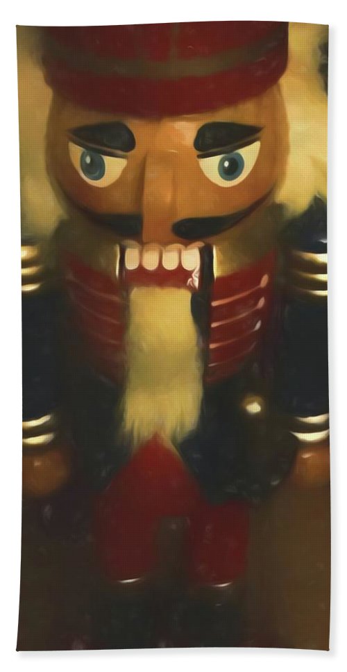Christmas Nutcracker - Bath Towel