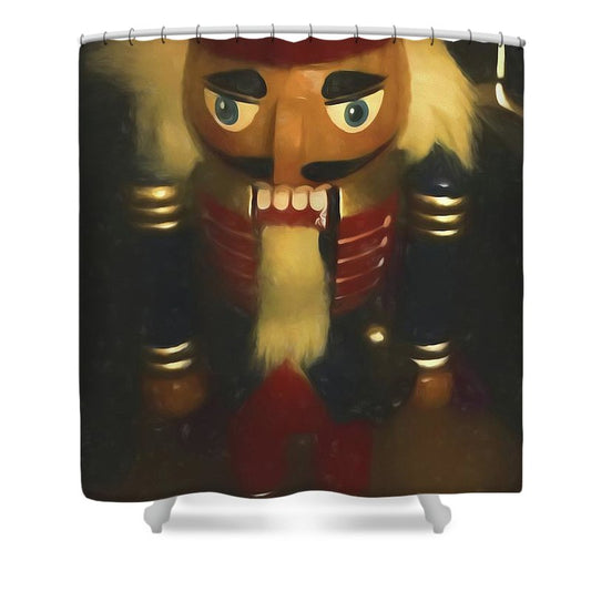 Christmas Nutcracker - Shower Curtain