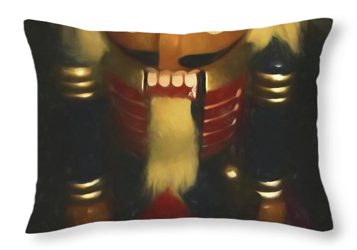 Christmas Nutcracker - Throw Pillow