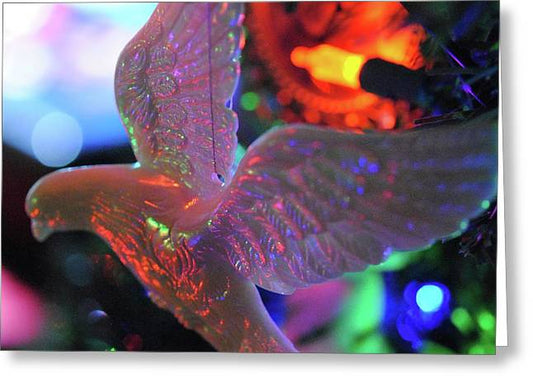 Christmas Peace Dove - Greeting Card