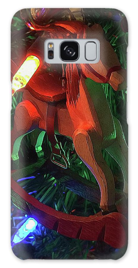 Christmas Rocking Horse - Phone Case