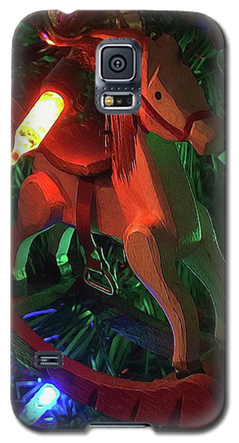Christmas Rocking Horse - Phone Case
