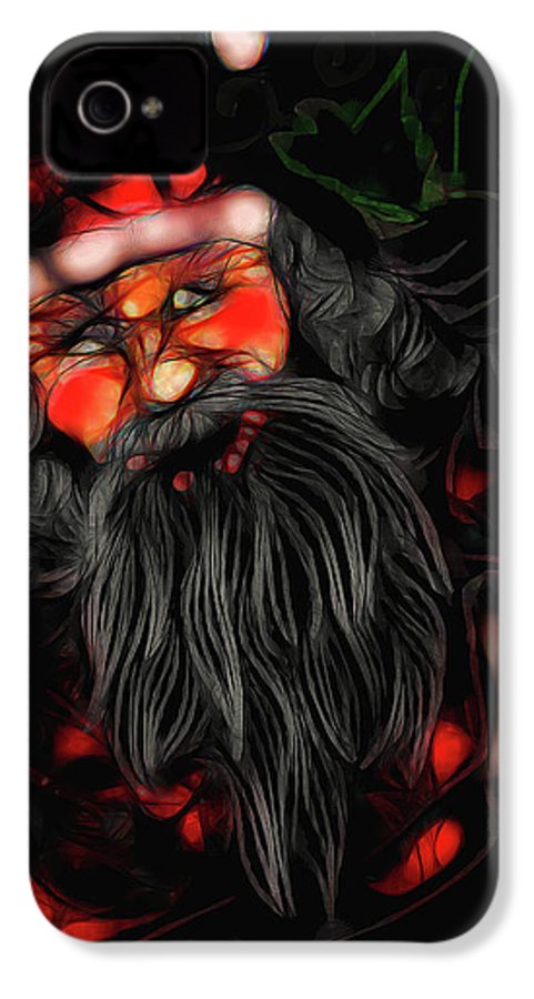 Christmas Santa Drawing - Phone Case