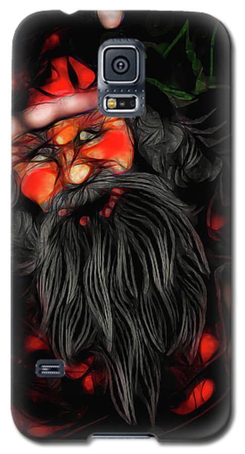 Christmas Santa Drawing - Phone Case