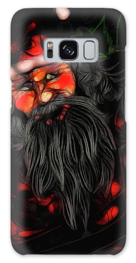 Christmas Santa Drawing - Phone Case
