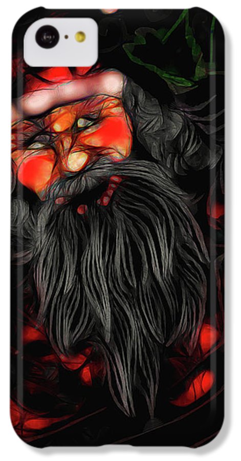 Christmas Santa Drawing - Phone Case