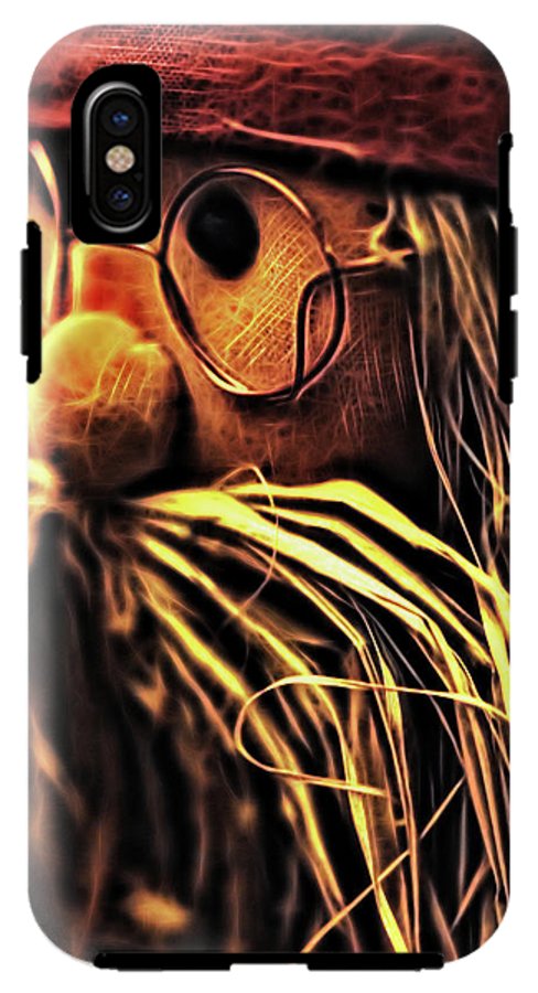 Christmas Santa With Spectacles - Phone Case
