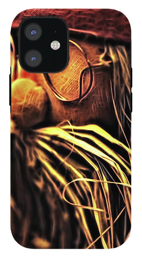 Christmas Santa With Spectacles - Phone Case
