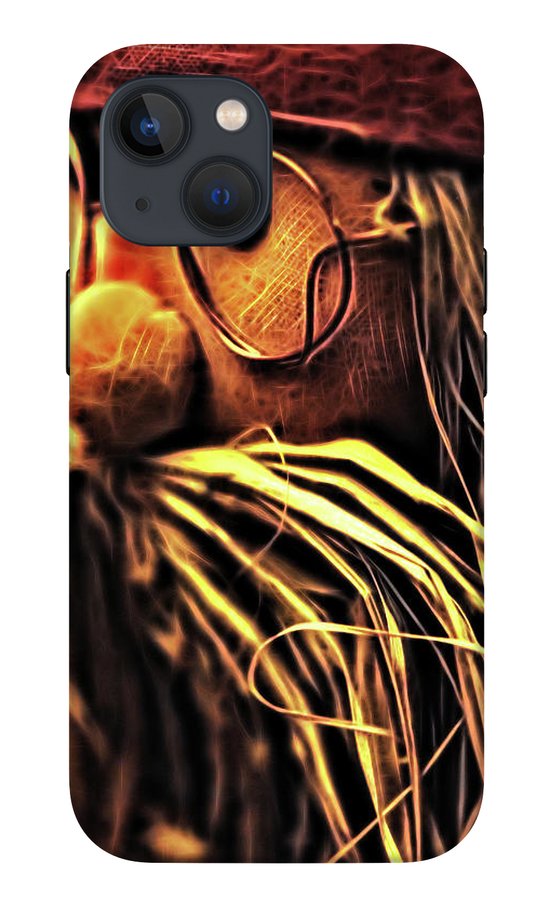 Christmas Santa With Spectacles - Phone Case