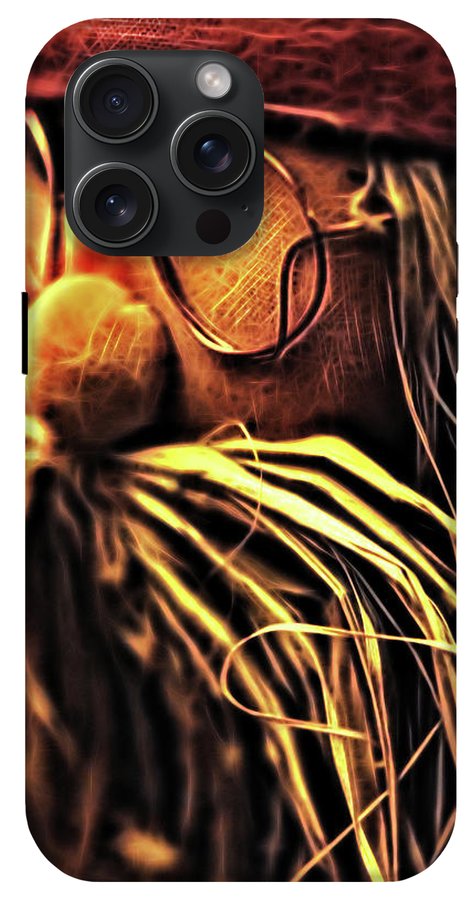 Christmas Santa With Spectacles - Phone Case