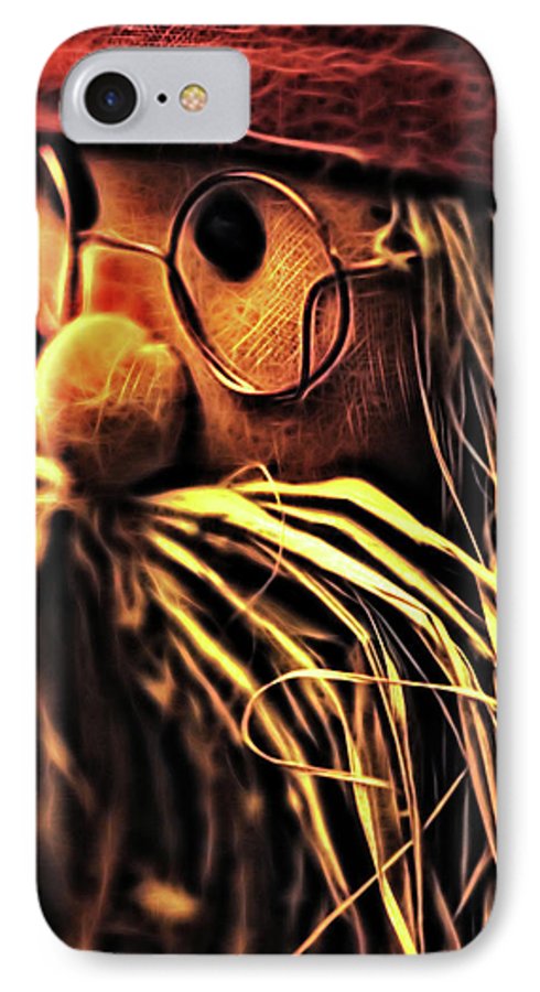 Christmas Santa With Spectacles - Phone Case