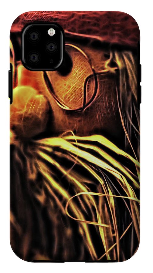 Christmas Santa With Spectacles - Phone Case