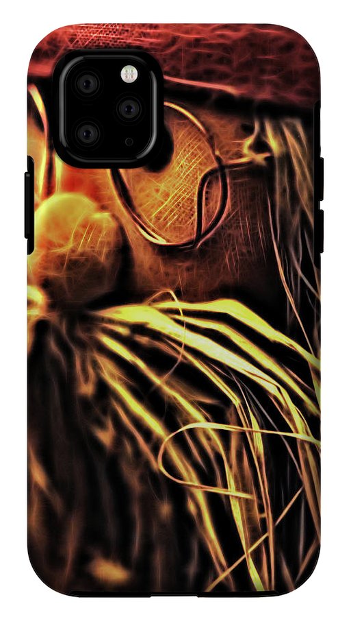 Christmas Santa With Spectacles - Phone Case
