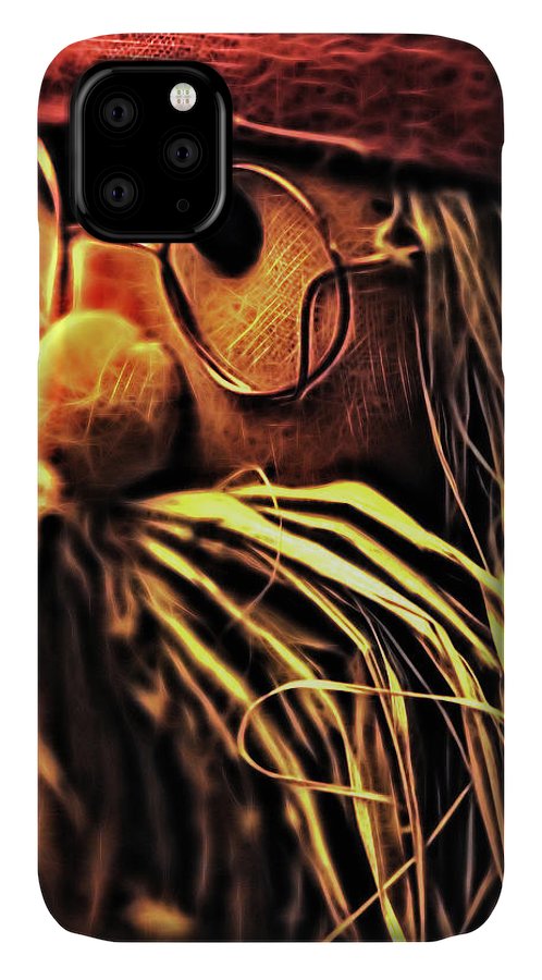 Christmas Santa With Spectacles - Phone Case