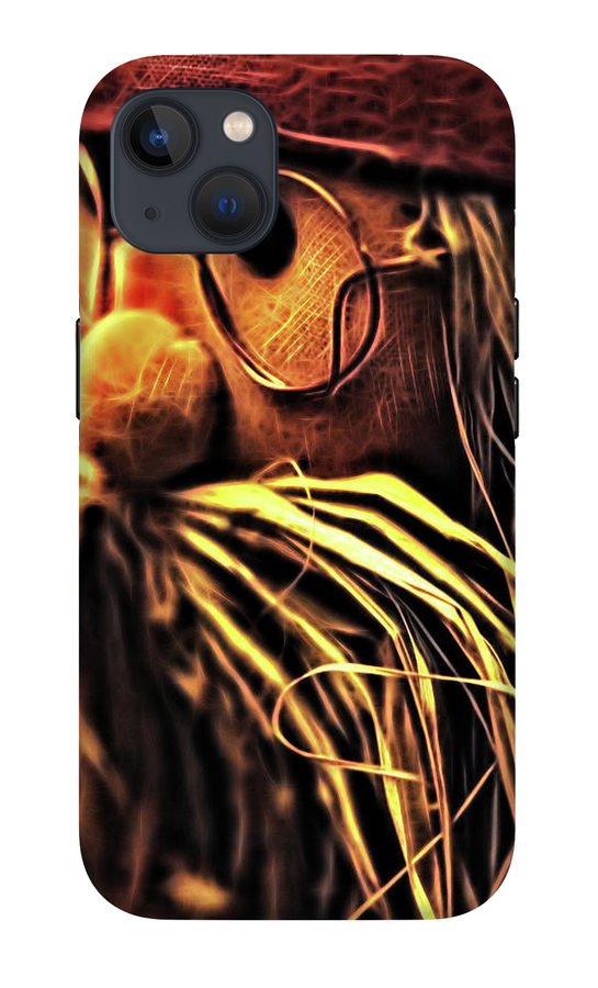 Christmas Santa With Spectacles - Phone Case
