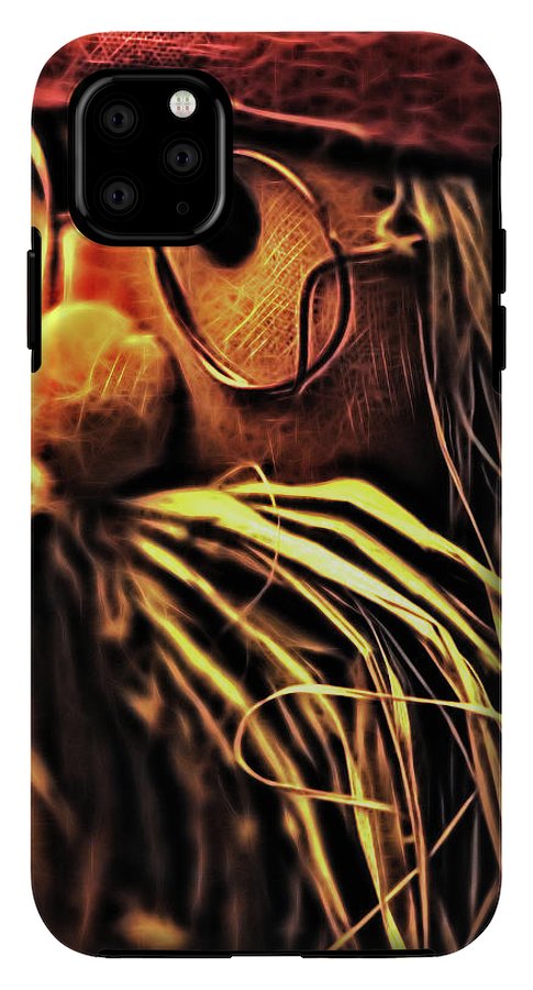Christmas Santa With Spectacles - Phone Case