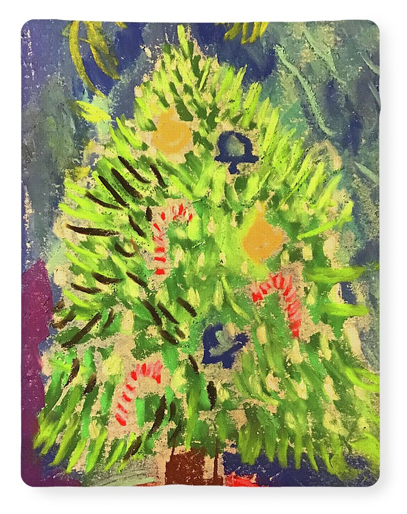 Christmas Tree Pastel - Blanket