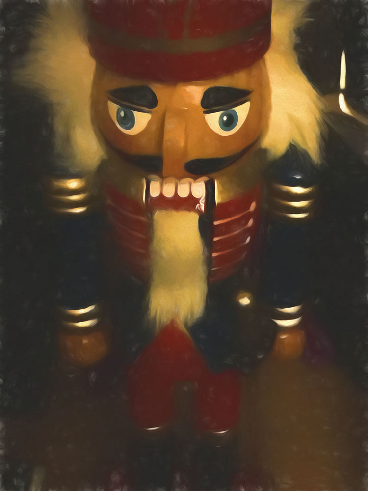 Christmas Nutcracker Sketch Digital Image Download