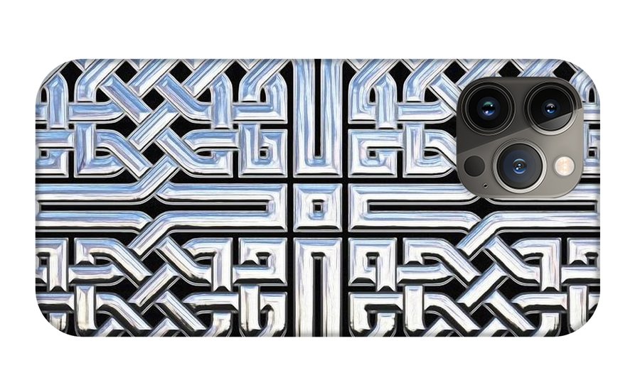 Chrome Celtic Knot - Phone Case