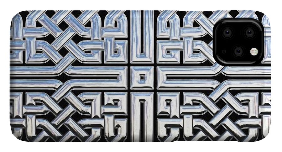 Chrome Celtic Knot - Phone Case