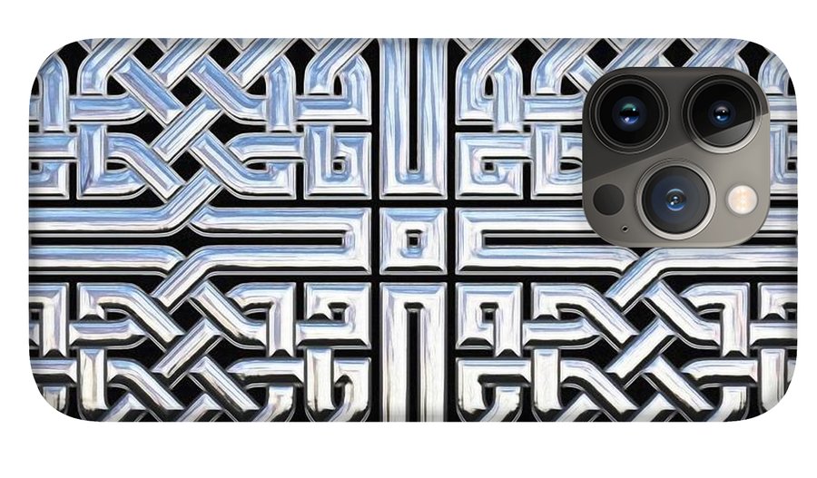 Chrome Celtic Knot - Phone Case
