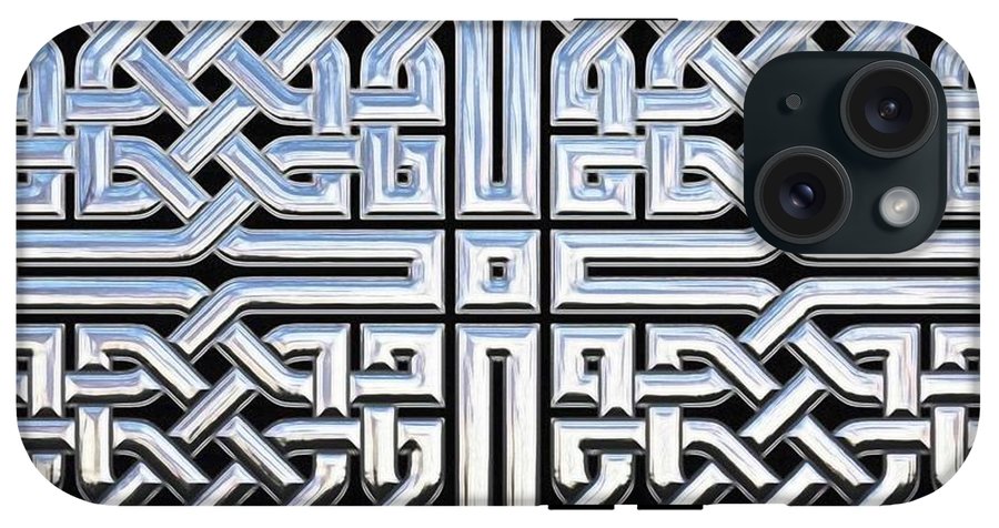 Chrome Celtic Knot - Phone Case