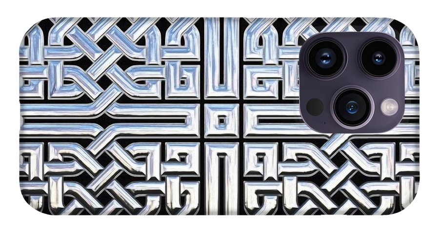 Chrome Celtic Knot - Phone Case