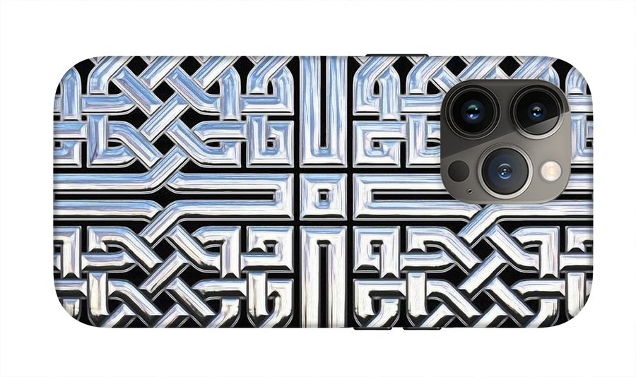 Chrome Celtic Knot - Phone Case
