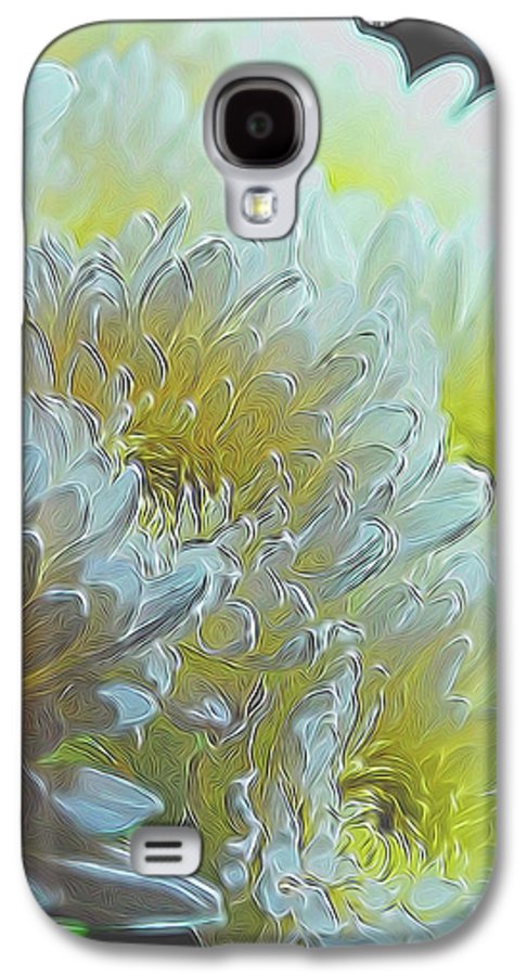 Chrysanthemums in White Light - Phone Case