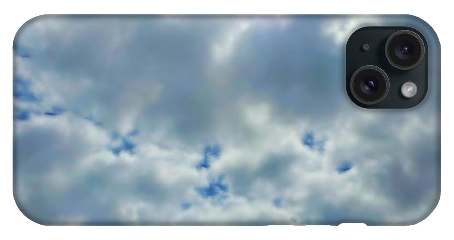 Clouds Above a Park - Phone Case