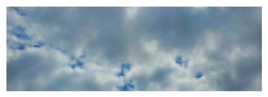 Clouds Above a Park - Yoga Mat