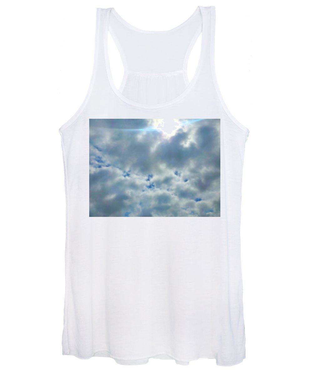 Clouds Above a Park - Women's Tank Top