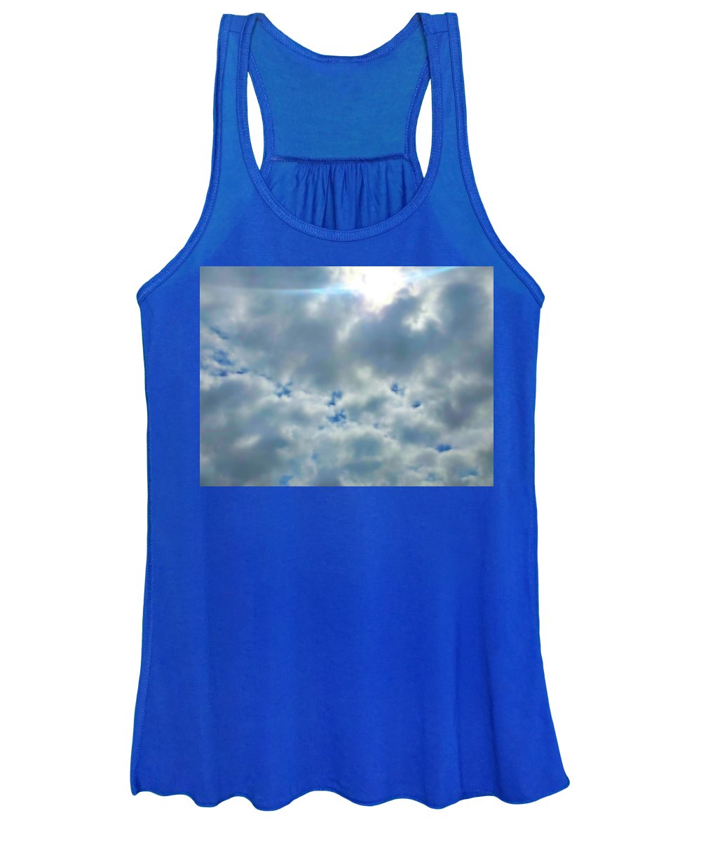 Clouds Above a Park - Women's Tank Top