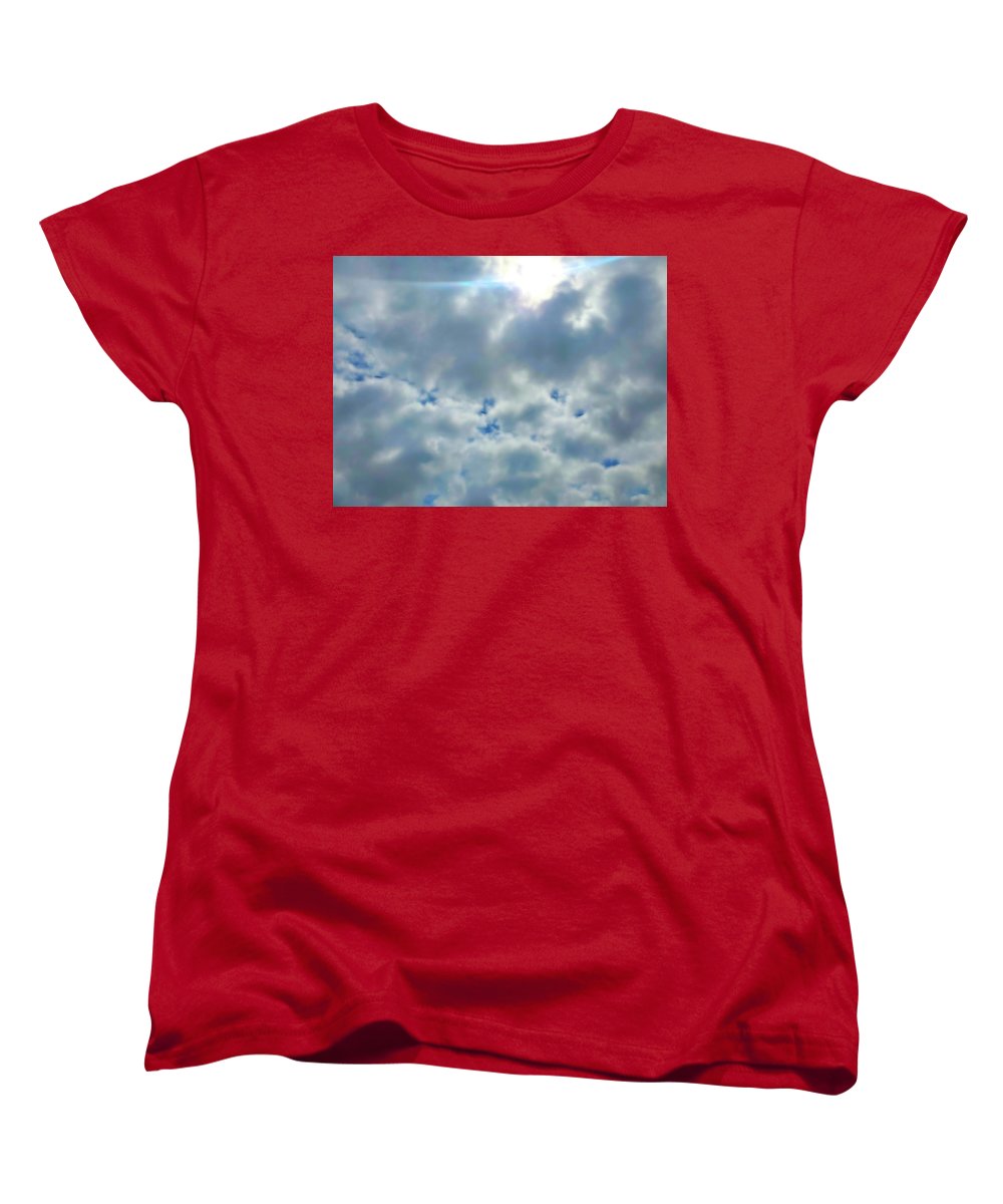 Clouds Above a Park - Women's T-Shirt (Standard Fit)