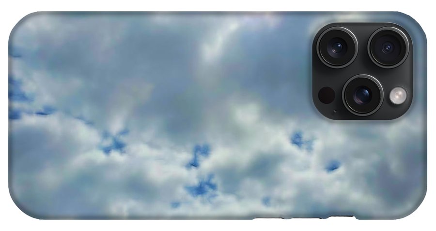 Clouds Above a Park - Phone Case