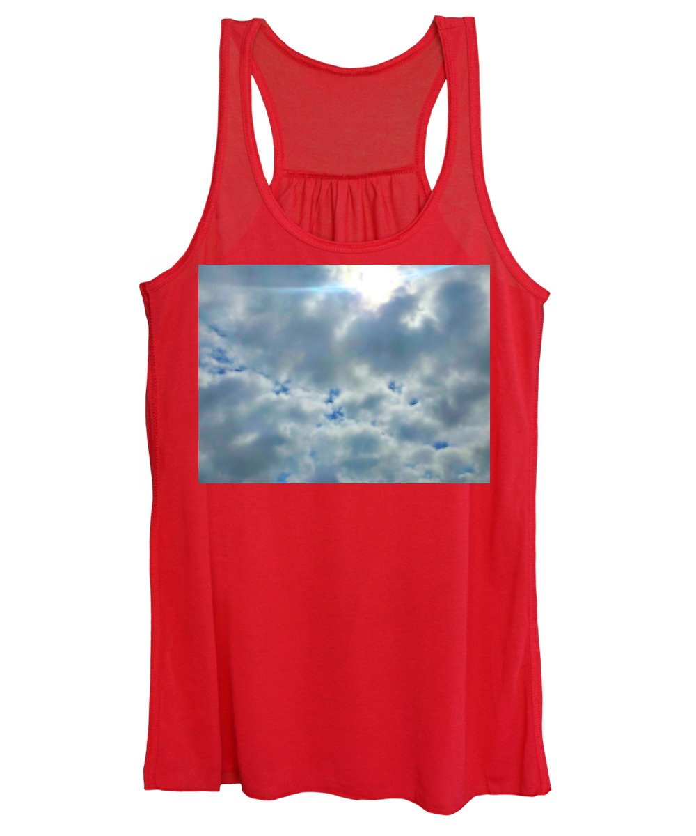 Clouds Above a Park - Women's Tank Top
