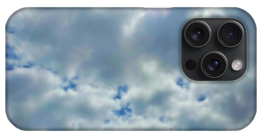 Clouds Above a Park - Phone Case