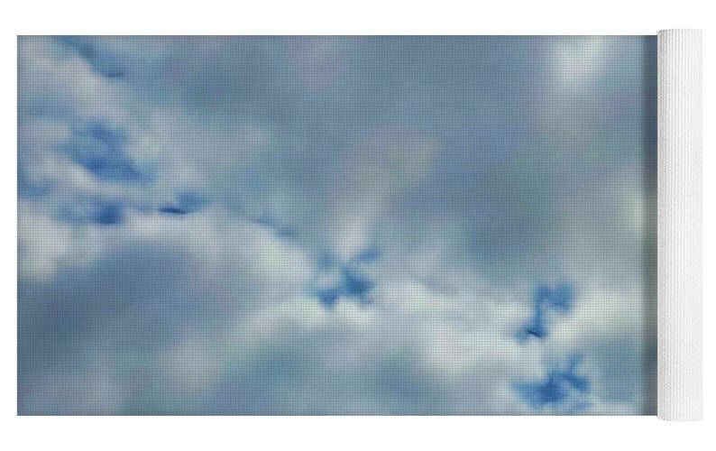 Clouds Above a Park - Yoga Mat