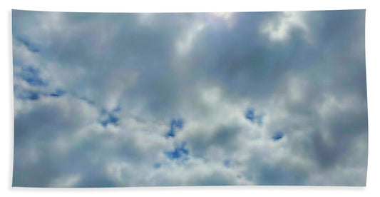 Clouds Above a Park - Bath Towel