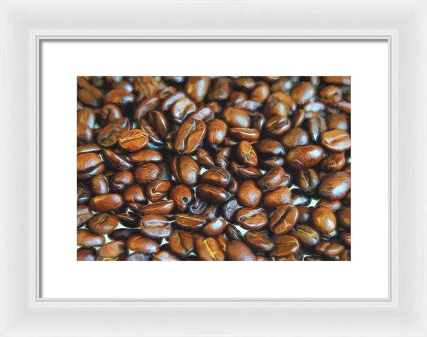 Coffee Beans - Framed Print