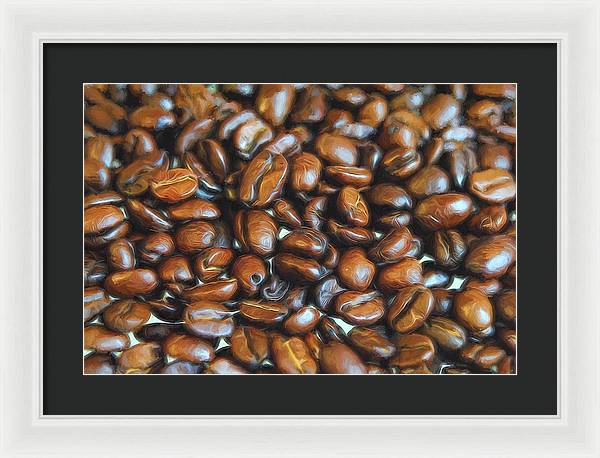 Coffee Beans - Framed Print